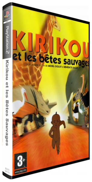 Kirikou Et Les Bêtes Sauvages — box-3D (FR)