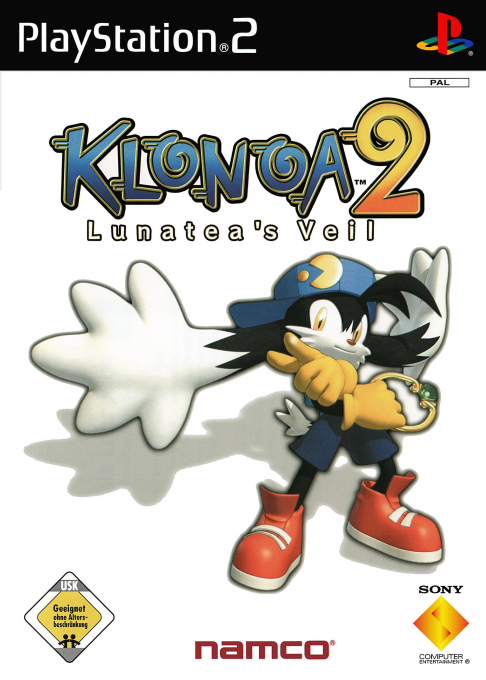 Klonoa 2 - Lunatea's Veil — box-2D (DE)