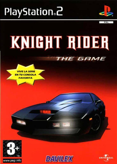 Knight Rider - The Game — box-2D (SP)