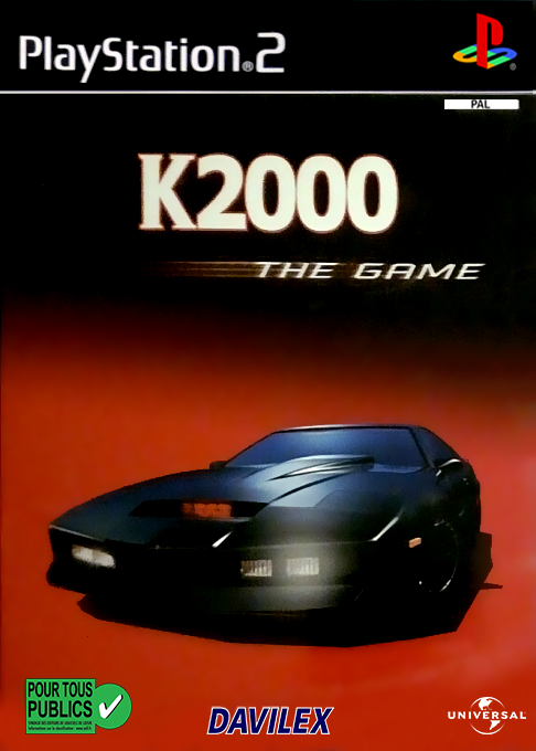 Knight Rider - The Game — box-2D (FR)