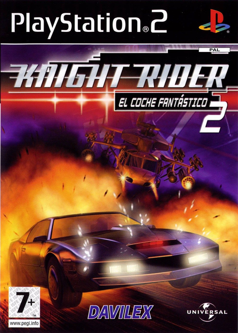 Knight Rider 2 - The Game — box-2D (SP)