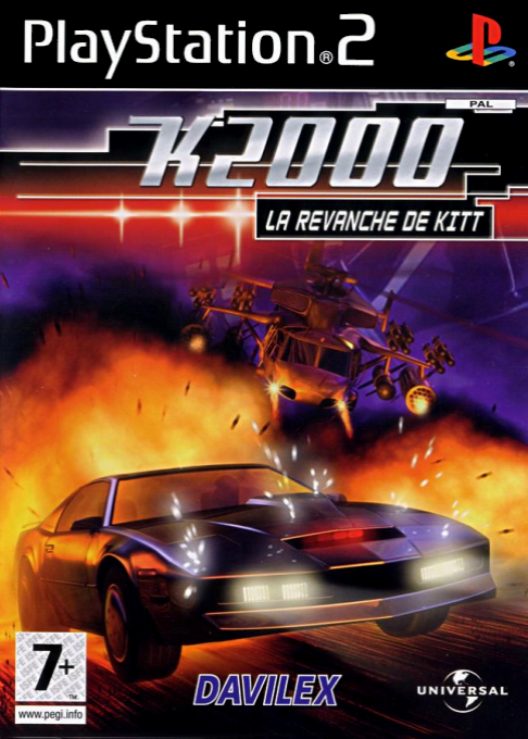 Knight Rider 2 - The Game box art