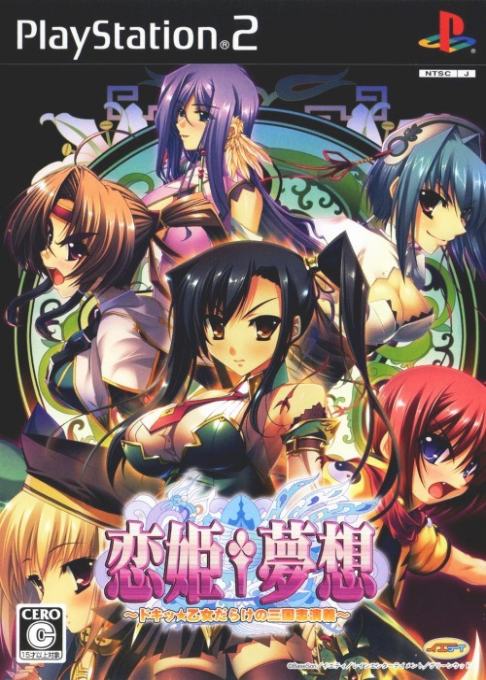 Koihime + Musou - Doki! Shoujo Darake No Sangokushi Engi box art