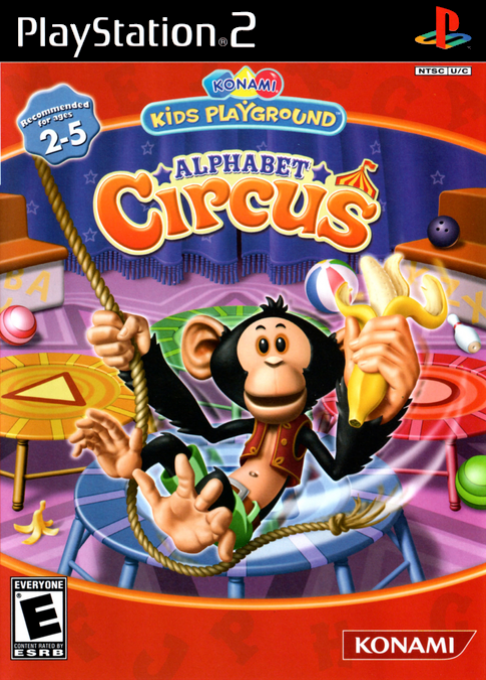 Konami Kids Playground - Alphabet Circus box art