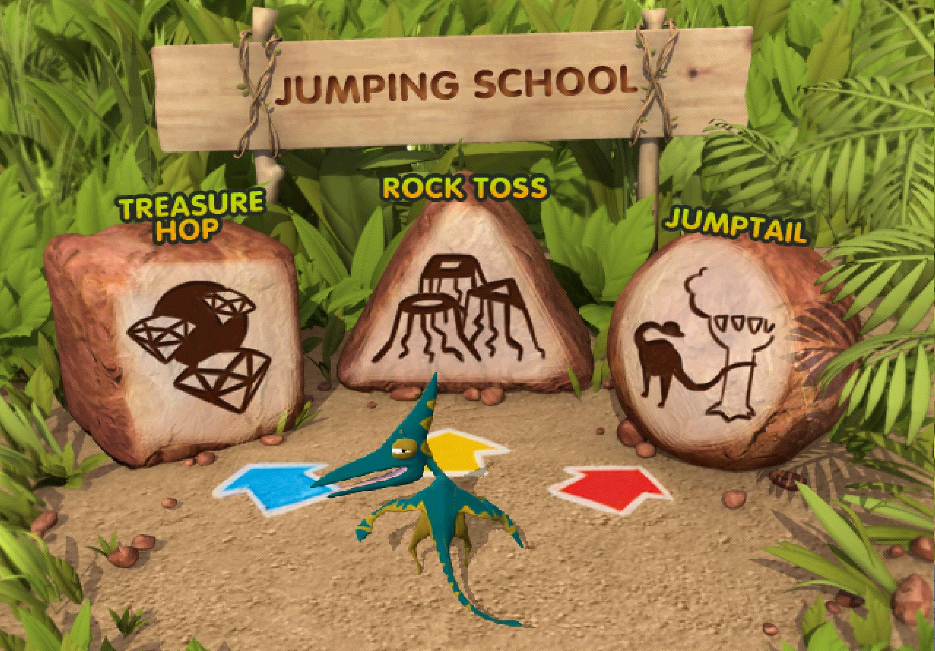 Konami Kids Playground - Dinosaurs - Shapes And Colors — sstitle (US)