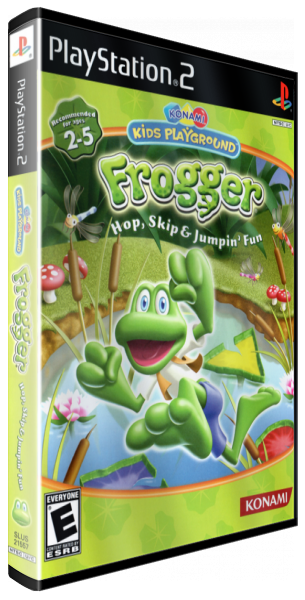 Konami Kids Playground - Frogger - Hop, Skip And Jumpin' Fun — box-3D (US)