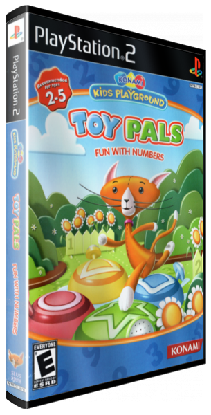 Konami Kids Playground - Toy Pals Fun With Numbers — box-3D (US)