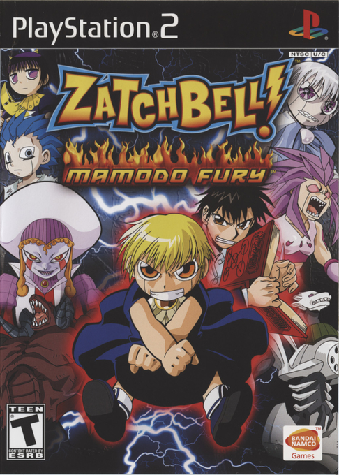Zatchbell! - Mamodo Fury box art