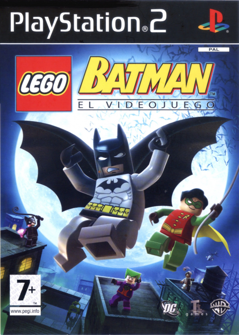 Lego Batman - The Videogame — box-2D (SP)