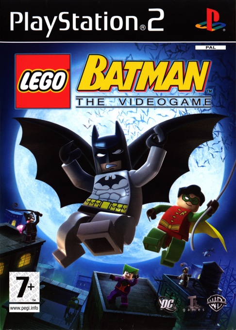 Lego Batman - The Videogame — box-2D (EU)