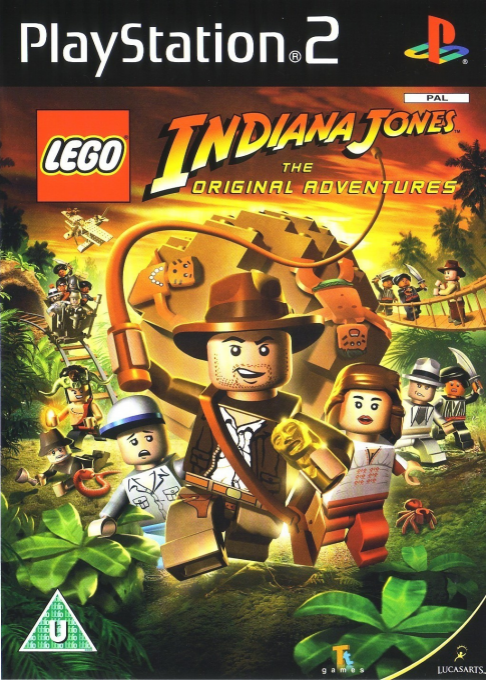 Lego Indiana Jones - The Original Adventures — box-2D (EU)