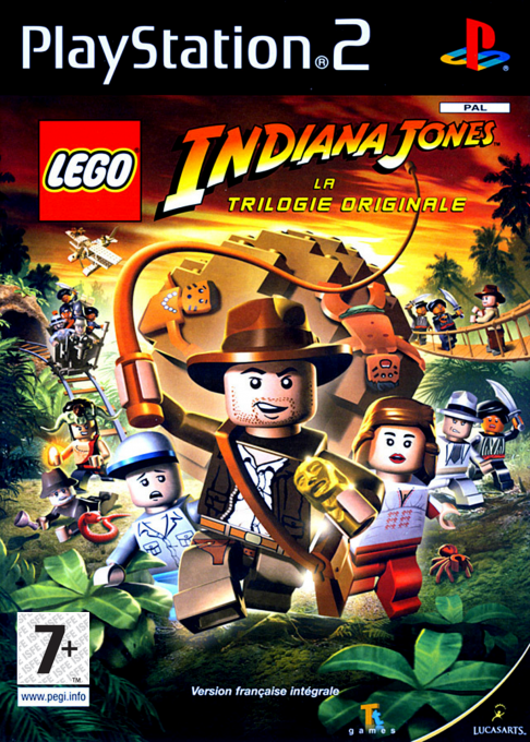 Lego Indiana Jones - The Original Adventures — box-2D (FR)
