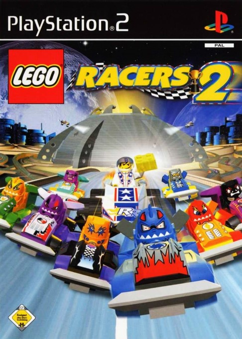 Lego Racers 2 — box-2D (DE)