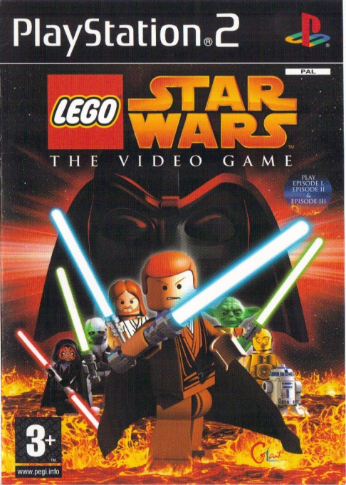 LEGO Star Wars - The Video Game — box-2D (EU)