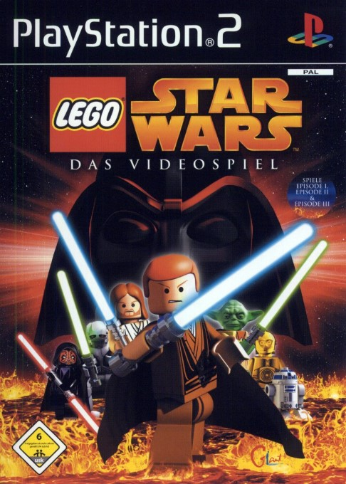 LEGO Star Wars - The Video Game — box-2D (DE)