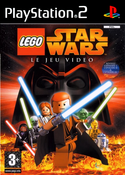 LEGO Star Wars - The Video Game — box-2D (FR)