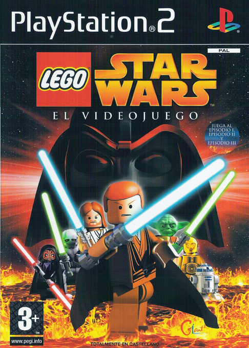 LEGO Star Wars - The Video Game — box-2D (SP)