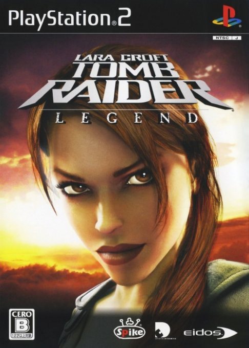 Tomb Raider - Legend — box-2D (JP)