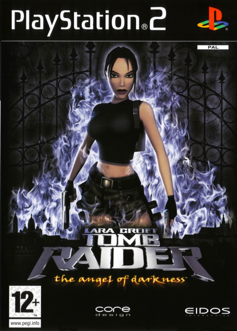 Lara Croft Tomb Raider - The Angel Of Darkness — box-2D (EU)