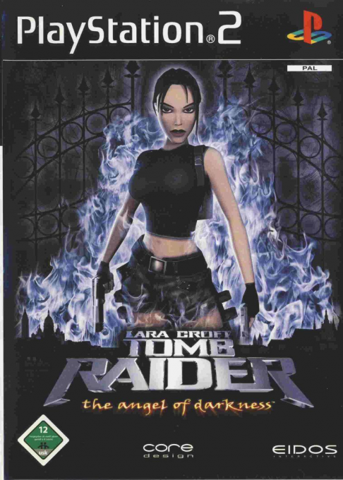 Lara Croft Tomb Raider - The Angel Of Darkness — box-2D (DE)