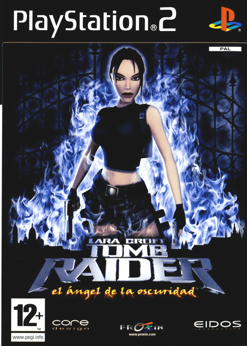 Lara Croft Tomb Raider - The Angel Of Darkness — box-2D (SP)