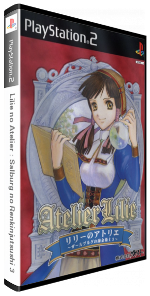 Lilie no Atelier - Salburg no Renkinjutsushi 3 — box-3D (JP)