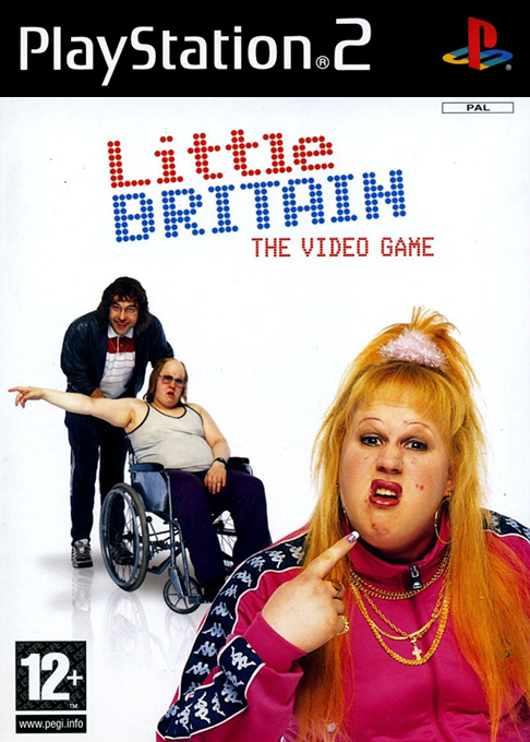 Little Britain - The Video Game box art