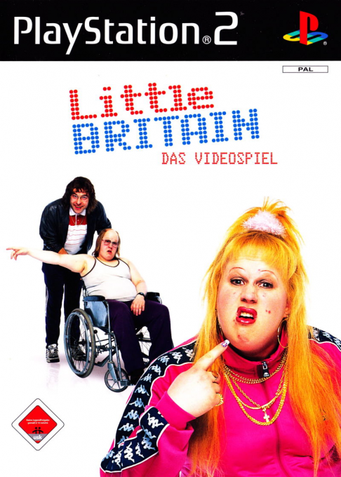Little Britain - The Video Game — box-2D (DE)