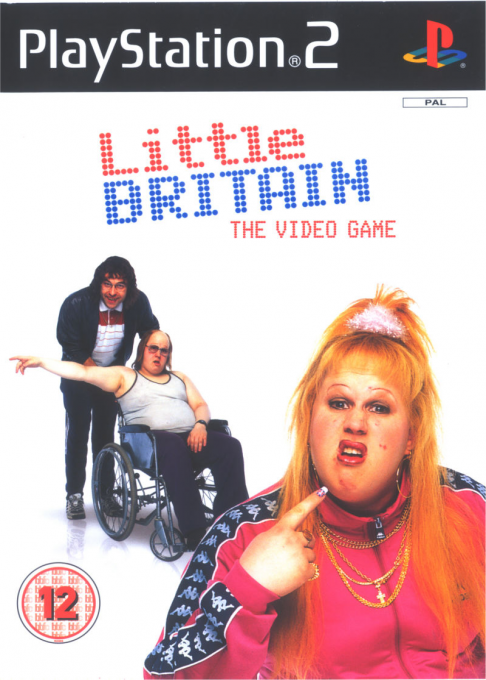 Little Britain - The Video Game — box-2D (UK)