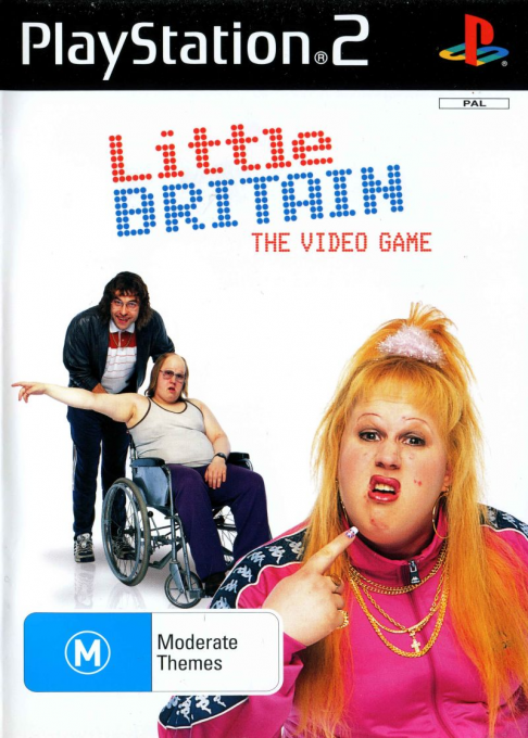 Little Britain - The Video Game — box-2D (AU)
