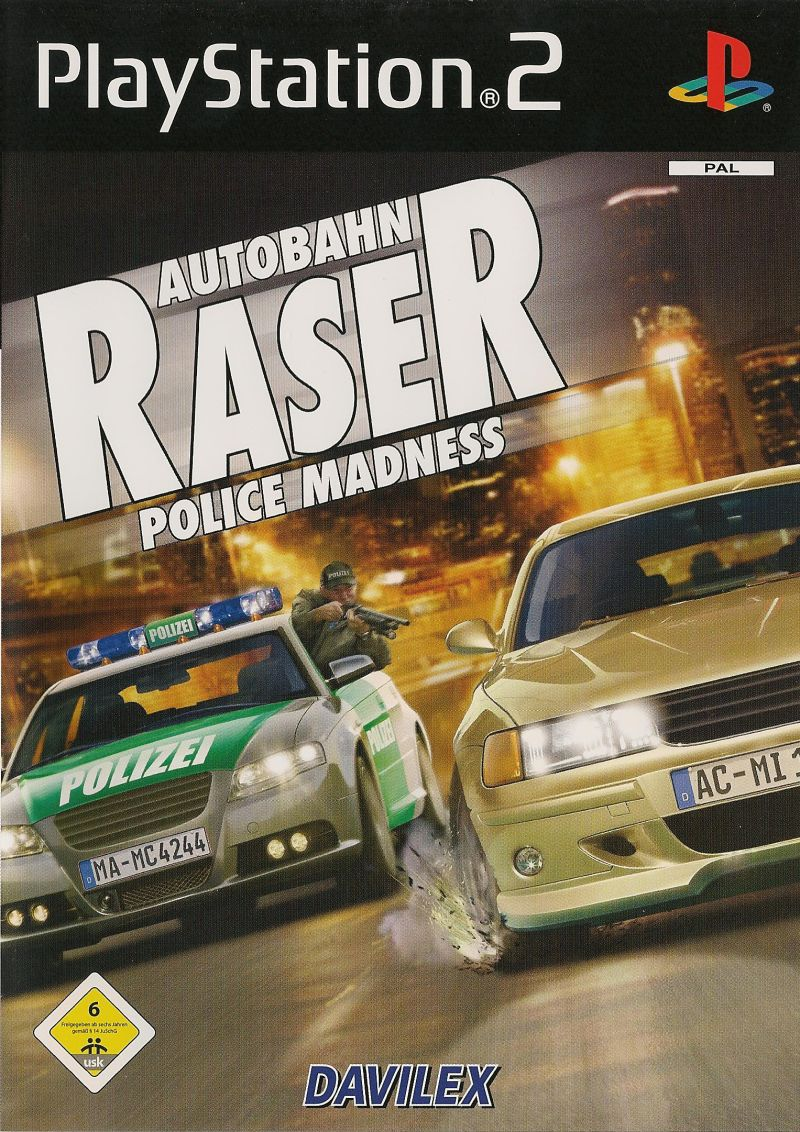 London Racer - Police Madness — box-2D (DE)