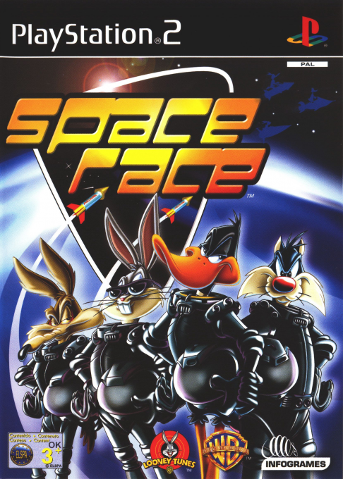 Looney Tunes - Space Race — box-2D (EU)