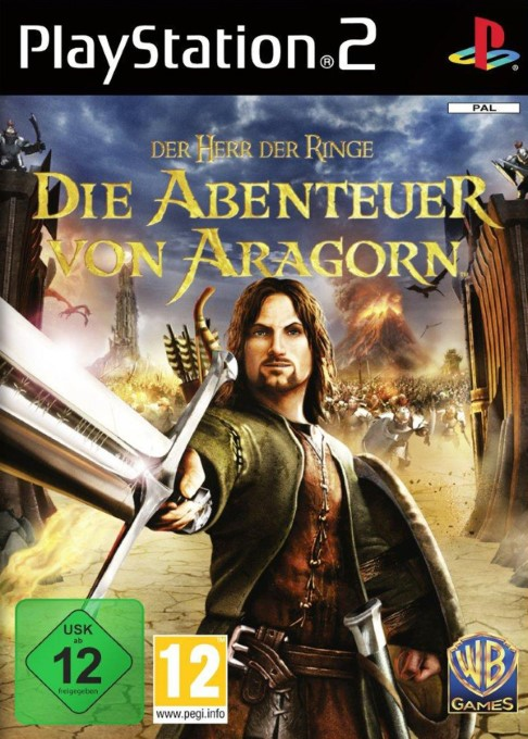 Lord of the Rings -  Aragorn's Quest — box-2D (DE)