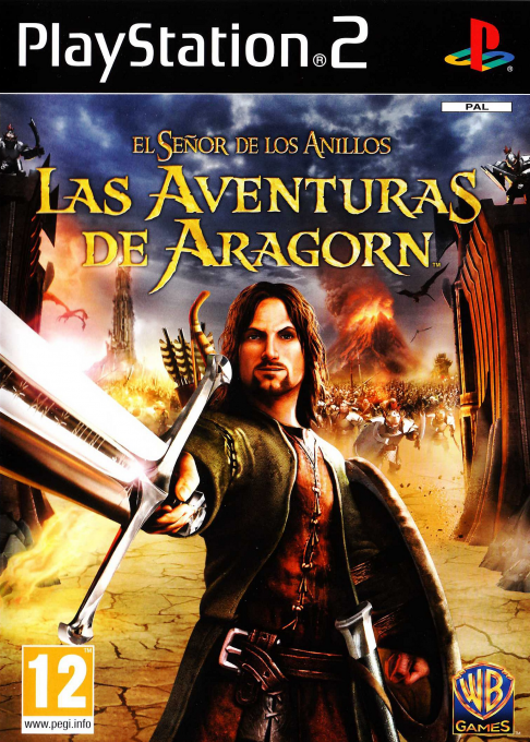 Lord of the Rings -  Aragorn's Quest — box-2D (SP)