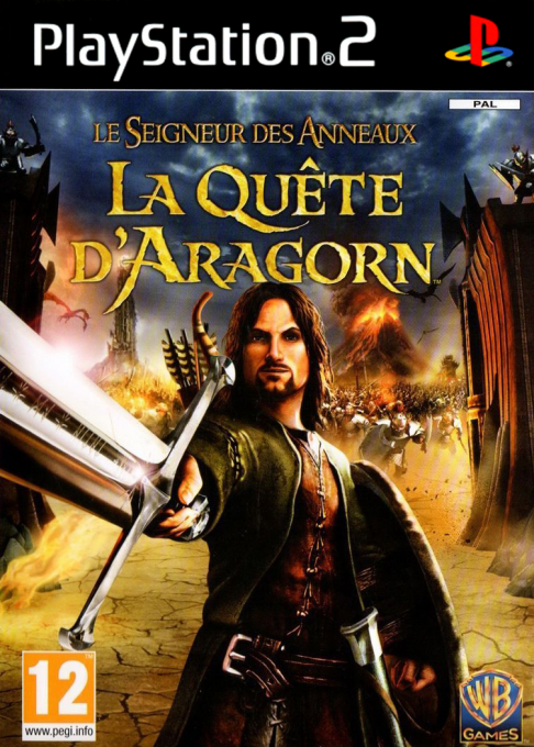 Lord of the Rings -  Aragorn's Quest — box-2D (FR)