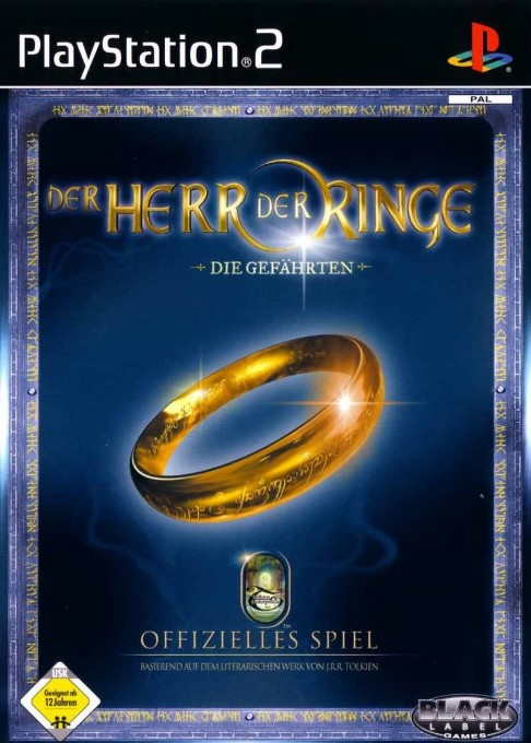 Lord of the Rings - The Fellowship of the Ring — box-2D (DE)