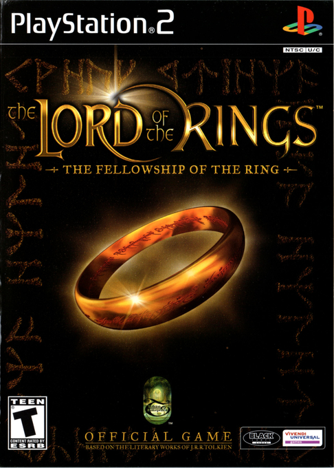Lord of the Rings - The Fellowship of the Ring box art
