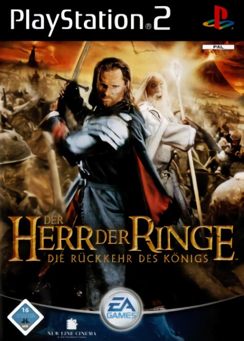 Lord Of The Rings, The - The Return Of The King — box-2D (DE)