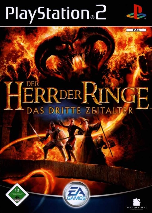 Lord Of The Rings, The - The Third Age — box-2D (DE)