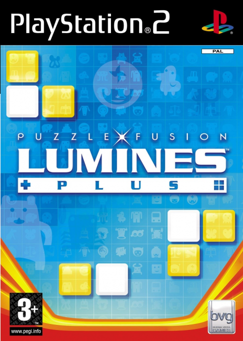 Lumines Plus — box-2D (EU)