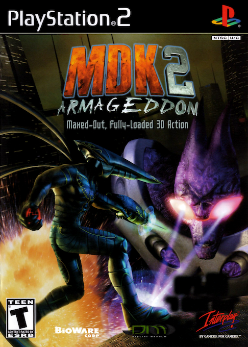 Mdk 2 Armageddon box art