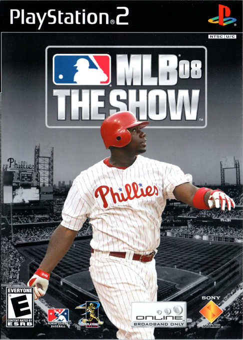 Mlb 08 - The Show box art