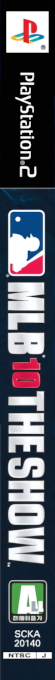 Mlb 10 - The Show — box-2D-side (KR)