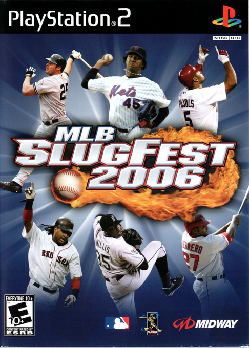 Mlb Slugfest 2006 box art