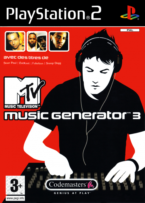 Mtv Music Generator 3 — box-2D (FR)