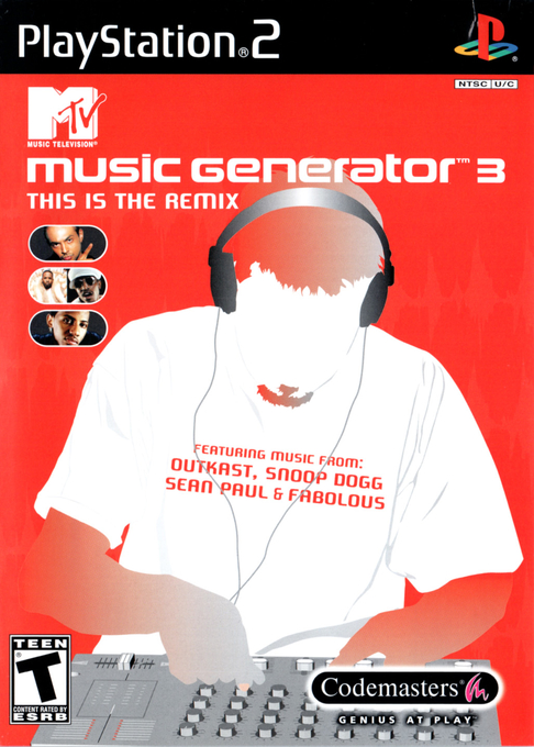 Mtv Music Generator 3 box art