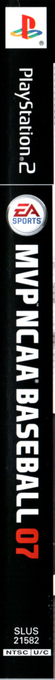 Mvp 07 Ncaa Baseball — box-2D-side (US)