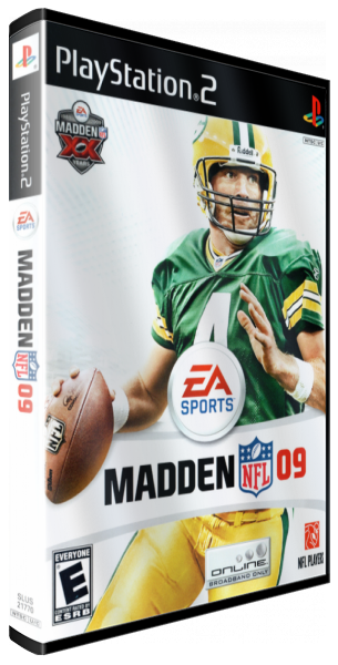 Madden Nfl 09 — box-3D (US)