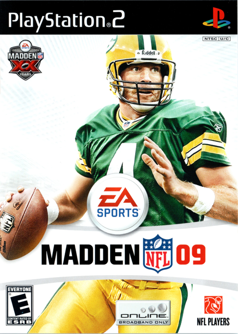 Madden Nfl 09 box art