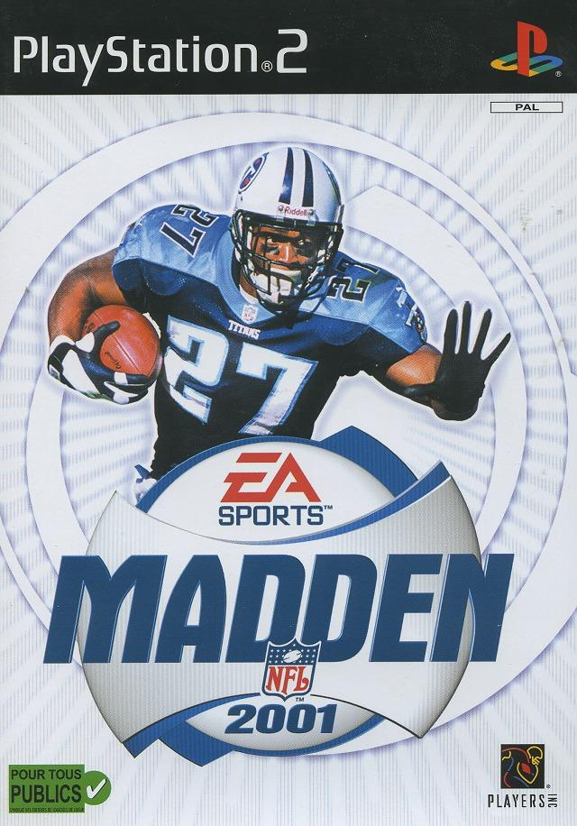 Madden Nfl 2001 — box-2D (FR)